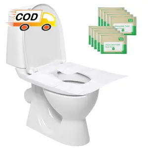 Kertas Alas Cover Dudukan Toilet Duduk 50 Lembar Disposable Seat Cover Penutup Higenis