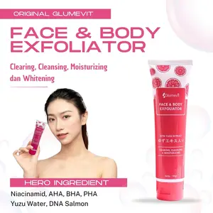 Glumevit Gel Eksfoliasi Wajah – Kulit Cerah & Halus, Aman untuk Semua Jenis Kulit