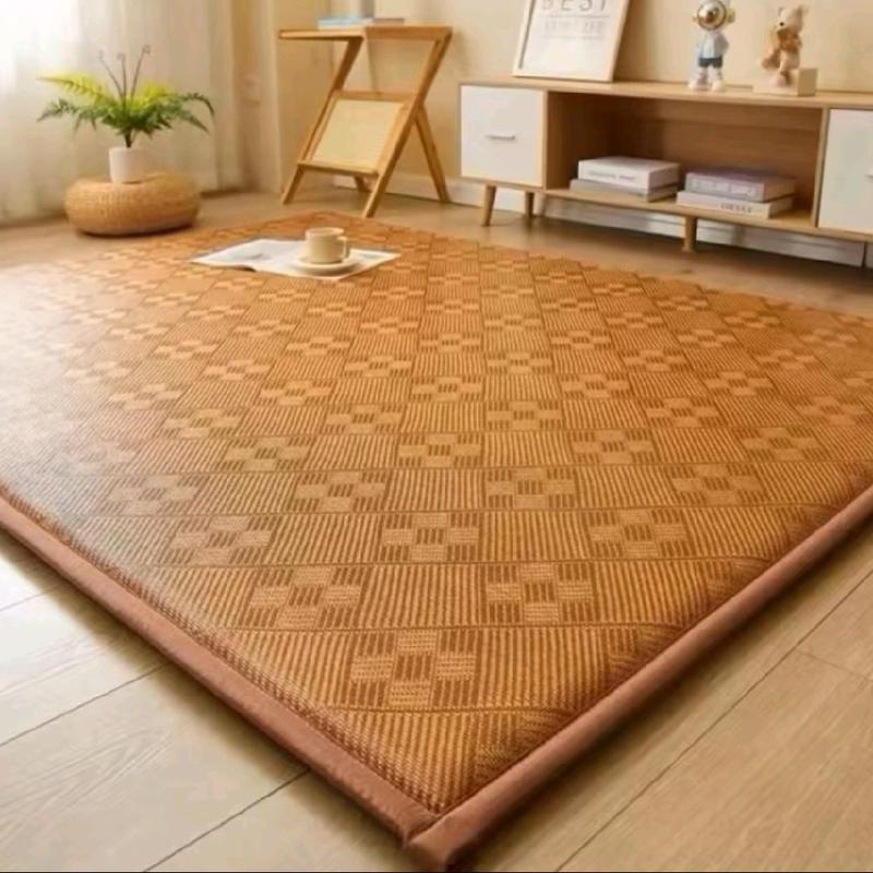  Size ngang 1m8 dài 2m_Nệm chiếu mây điều hoà dày 2cm dạng thảm đa năng nằm mát và êm lưng. 