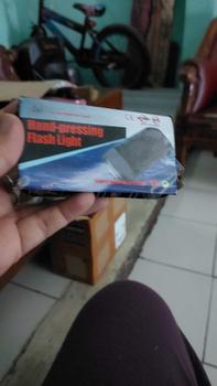 Product Review of Senter pompa lampu LED Camping emergency flashlight tanpa Baterai from s**i l**g s**p 0