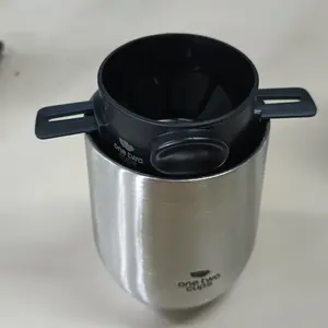 One Two Cups Filter Penyaring Kopi Portable Cone Coffee Dripper F-402