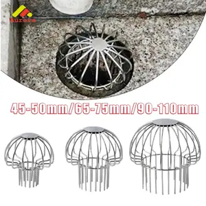 Roof Drain Stainless Dak Atap - Filter Air Talang Atap Berkualitas - Cocok untuk Rumah & Balkon - Saringan Got Atap 50/75/110/160mm