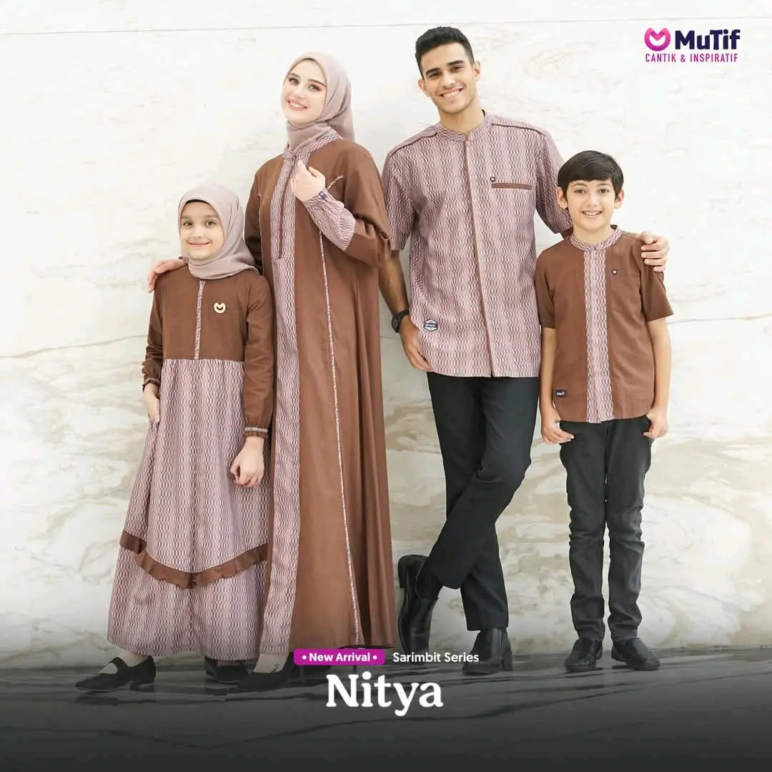 NEW ARRIVAL SARIMBIT MUTIF 2025 SERIES NITYA & ZUHDI
