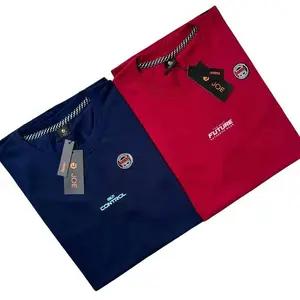 JOE Promo Paket 2 Pcs 50Rb Baju Kaos Pria Distro Oblong Kaos Dewasa Cowok Wanita Unisex Sablon Polos Keren Surfing Katun Combed Import Pendek Santai Warna Kuning Hitam T-Shirt Atasan boxy