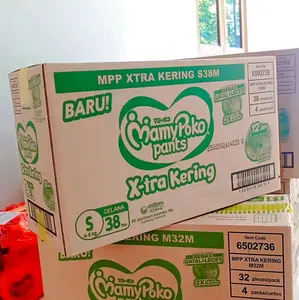 PROMO 1 DUS Nbs44 S38 M32 L28 XL26 mamypoko Extra Kering 12 Jam Popok Bayi Terlaris Besseller Exp 2027 (ORDER 1 DUS SAJA) Diapers
