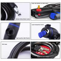 Gambar TaffGUARD Gembok Sepeda Anti Maling Cable Coil Lock Stainless Steel dari Taffware Official Store Kota Administrasi Jakarta Barat 5 Tokopedia