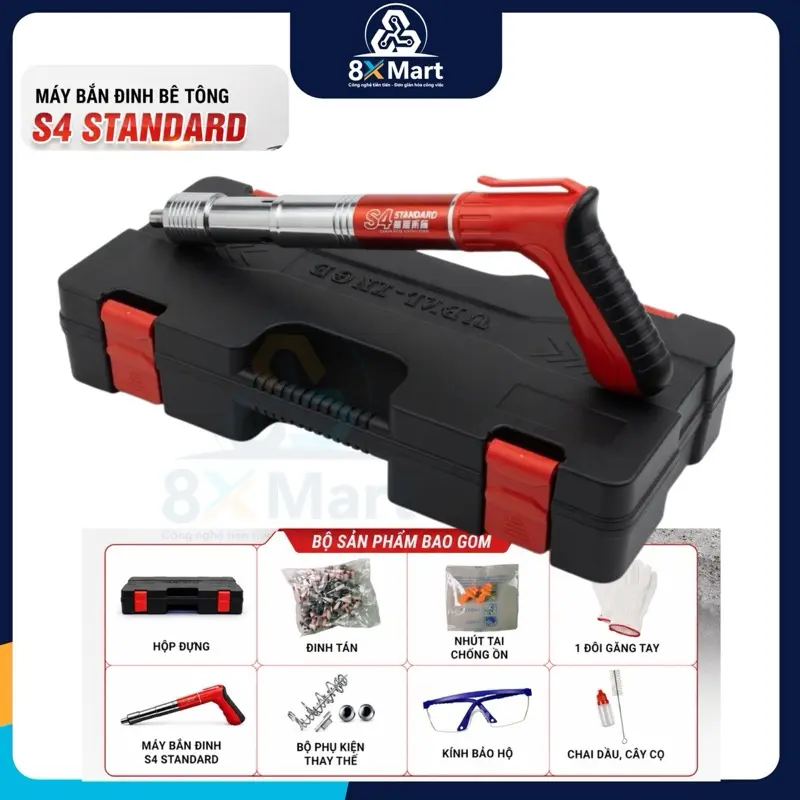 Máy Bắt Đinh Tán ( S4 - loại xịn ) Dụng cụ Tiện lợi - Dễ sử dụng - An toàn