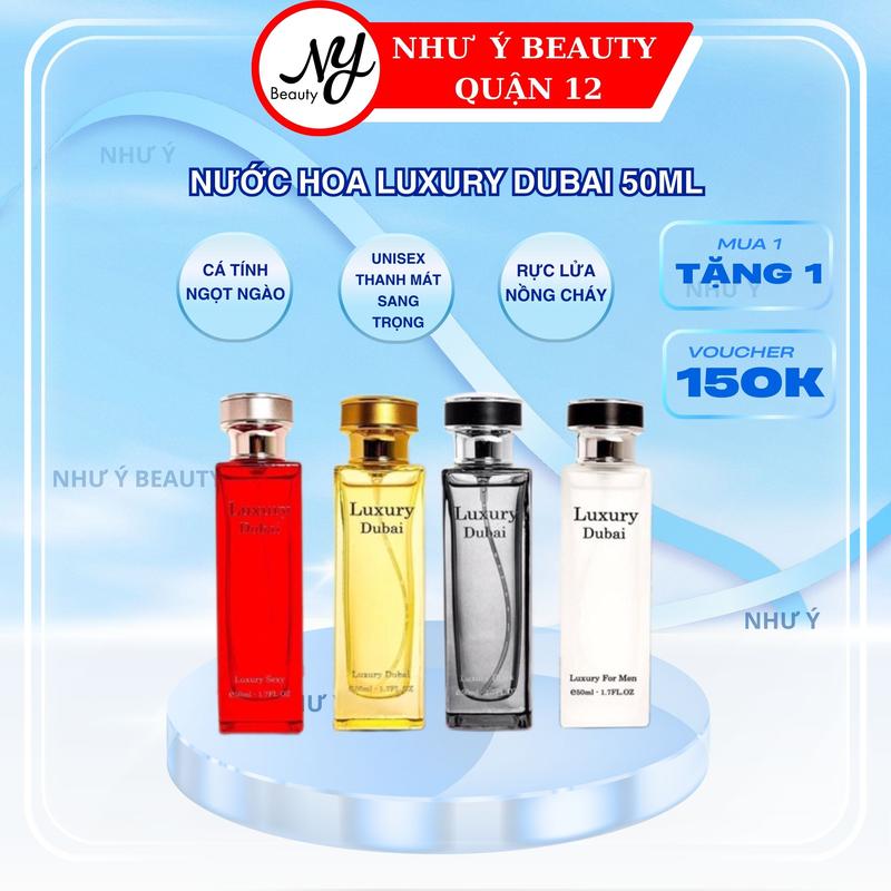  Nước Hoa Luxury Đỏ - Vàng - Trắng - Đen 50ml   Mẫu Mới  Women Perfume Cosmetic Sang Trọng Quyến Rũ Nước Hoa Xịt Thơm 