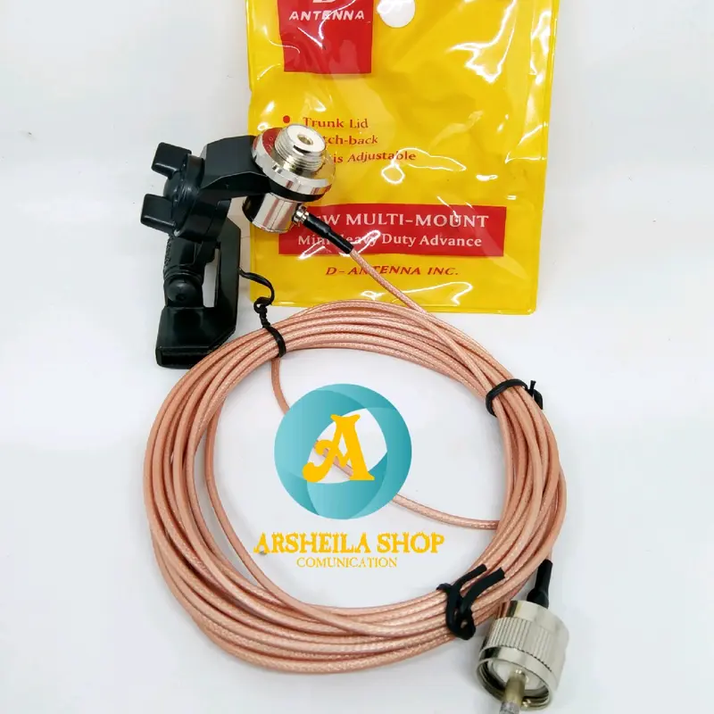 Paket Radio Rig dual band RedeL 9900 Lengkap tinggal pasang Original 6