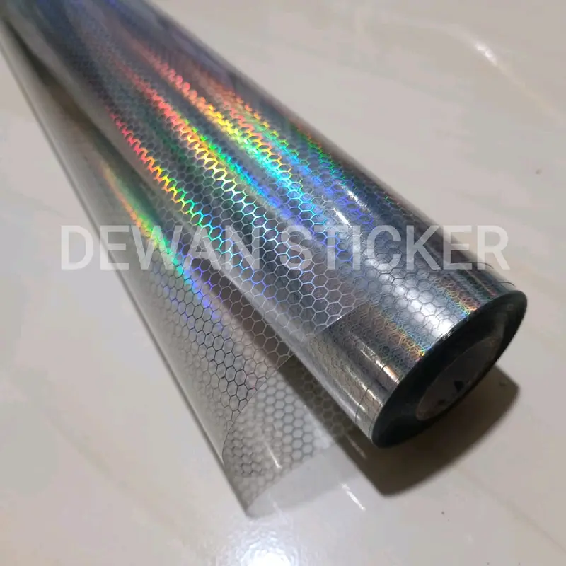 skotlet hybrid sarang tawon transparan hologram pelangi untuk lampu motor dan mobil. dan body motor transparan glosy dan doff Motorcycle 2