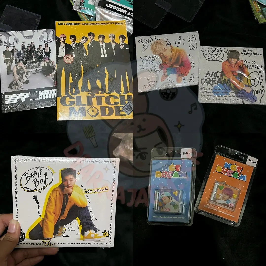 NCT DREAM / NCT 127 SMINI CANDY GLITCH MODE BEATBOX FACT CHECK HAECHAN JISUNG RENJUN PHOTOBOOK SEALED OFFICIAL
