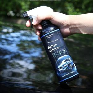 Ejen Salutan Kereta Cat Kereta Menggilap Waxing Semburan Cecair Pencerah Bahan Salutan 480ml powder polish Automotive Car