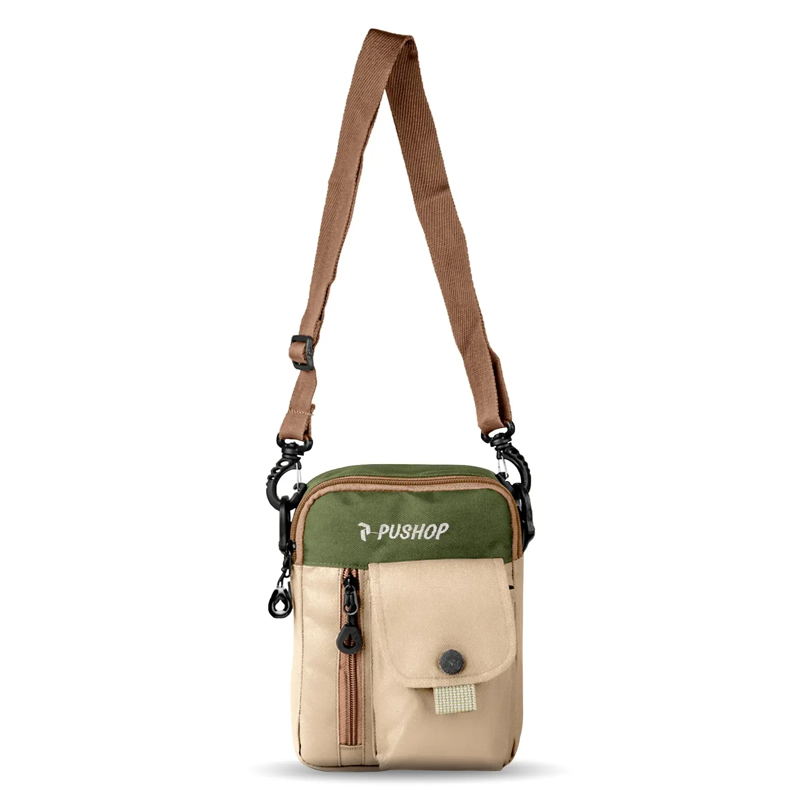 PUSHOP Tas Selempang Pria Wanita MOTTA - Mini Slingbag Pria Wanita Casual Mini Sling bag Polos Unisex Casual