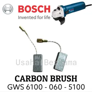 Carbon Brush GWS 060 Arang Kul CB Master Mesin Gerinda Bosch