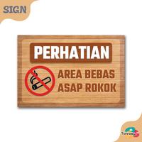 Gambar TENNESY SIGN PERINGATAN PLAKAT PEMBERITAHUAN RUANG KANTOR RUMAH KAFE 30X20CM HIASAN DINDING WALL DECOR PAJANGAN KAYU DEKORASI KAMAR RUMAH KANTOR TOILET MEROKOK SAMPAH PARKIR CCTV MASKER MEMOTRET - SK-2 A dari Tennesy Kota Malang 5 Tokopedia