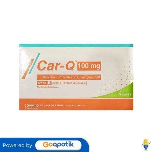 CAR-Q 100 MG BOX 30 KAPLET