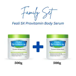 BUY 1 GET 1 - [BPOM] FEALI 5X Provitamin B5 Body Serum - Pelembab Mencerahkan Kulit Kusam Vitamin E Mengatasi Kulit Kering Memperbaiki Kulit Kasar Menghaluskan Kulit Memutihkan