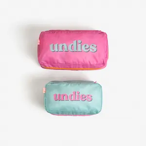Little Munya Undies Packing Cubes Underwear Pouch Travel Organizer Pakaian Dalam