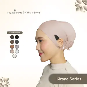 Rayascarves - Ciput Anti Budeg - Inner Hijab Tali Lubang Telinga Jersey - Kirana Series