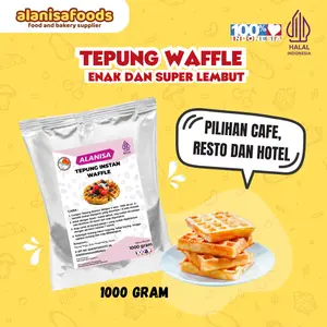 TEPUNG INSTAN WAFFLE 1KG SUPER ENAK