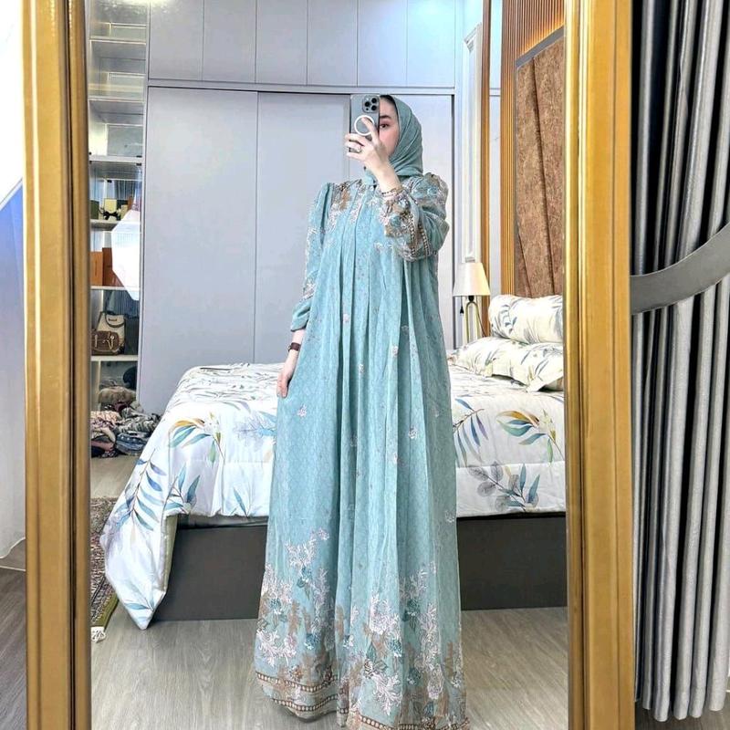 SET HIJAB ANJELY SET HIJAB MEWAH KEKINIAN SET HIJAB CERUTY TERLARIS 0