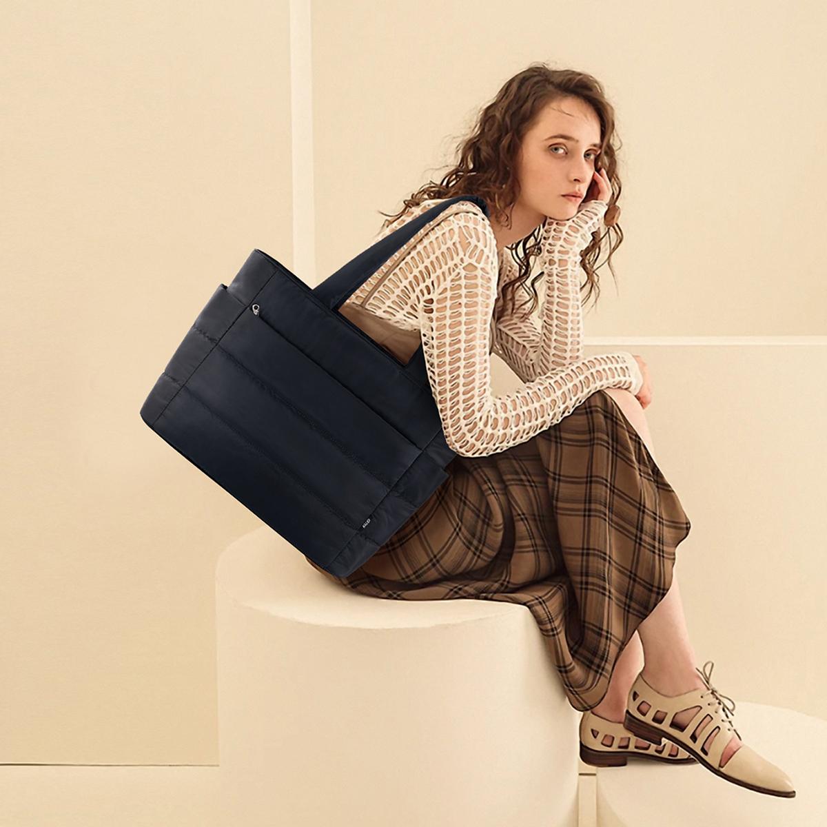 PaxMater fashion tote taswanita ringan tote bag wanita kapasitas besar 16 inci kuliah tas tangan wanita Cewek Totebag tahan air kapasitas besar Kantong