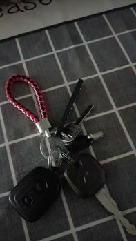 Product Review of Plat nombor telefon anti-kehilangan, rantai kunci kereta, Loket kenderaan auto, rantai kunci kulit berjalin, kad nombor telefon, Dropshipping from A**a 0