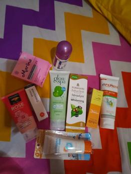 Product Review of MARINA Compact Powder UV Brighten Up Bedak Padat 12gr Peach Wajah from s**? 0