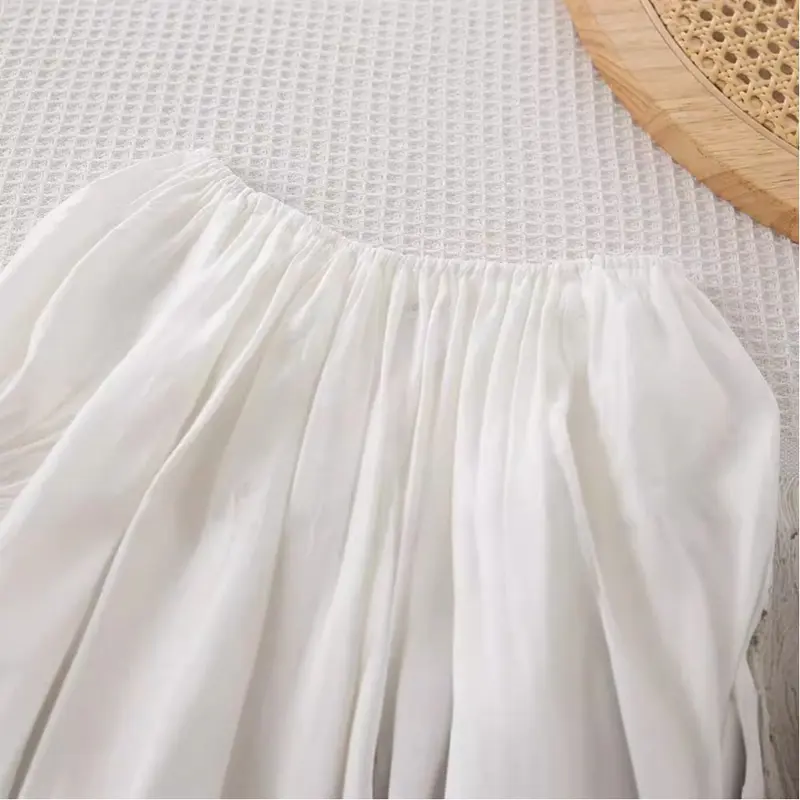 Setelan Anak Perempuan Crop Top + Rok Jeans Sabrina 4