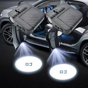 車ドアライトプロジェクター カスタムロゴウェルカムライト | LEDアンビエントライト 車用 | 防水滑り止めステップライト | トーラス BMW トヨタ対応 涼しい車内アクセサリー