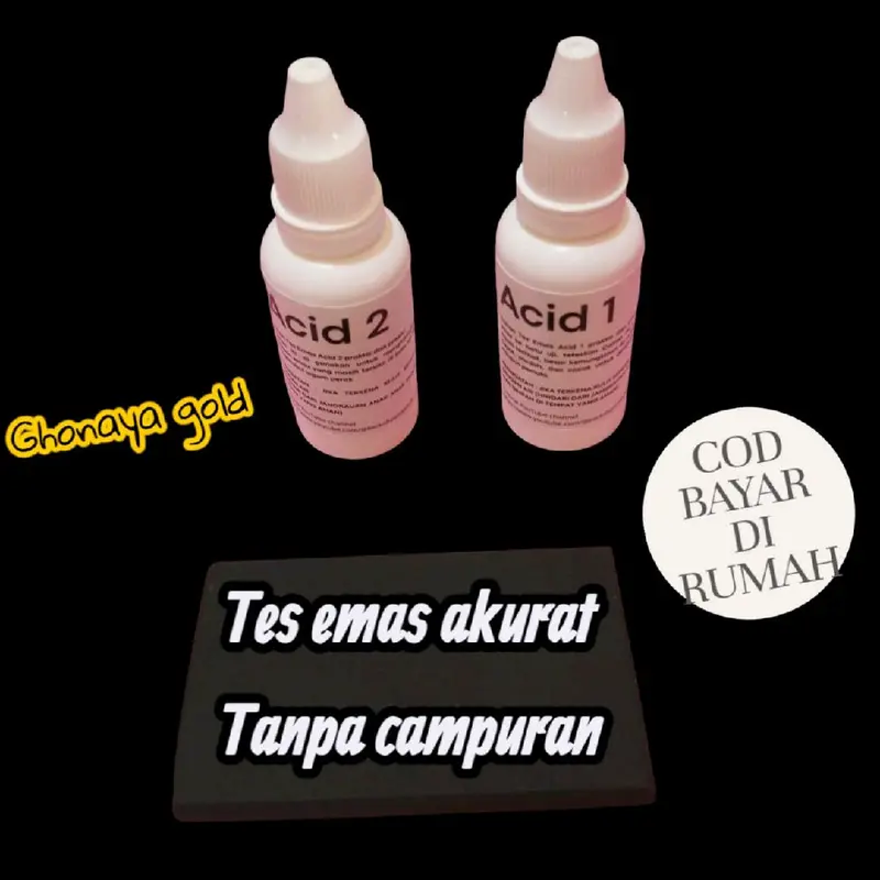 Alat uji emas ( tes kadar emas ) Metal