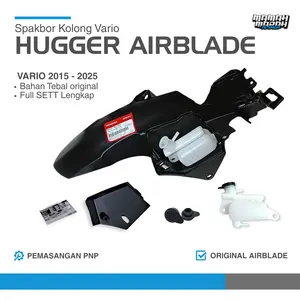 hugger air blade vario 125 150 new old pnp  gratis baut - hugger ariblade vietnam tameng airblade new beat karbu deluxe Motor Motorcycle Spakbor vario