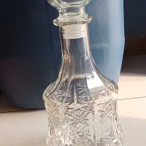 Temkin Whisky Decanter Glass Bottle Liquor Scotch Luxury 700ml - C09