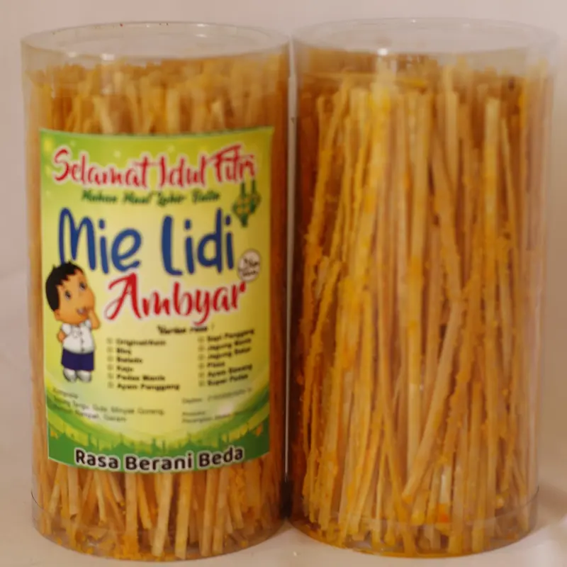 Mie Lidi GEPENG 200gr/mielidi/miegepeng/milidimurah /Jajanan/mielidienak /lidian/mielidigurih/lidian 8
