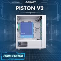 Gambar CASING PARADOX GAMING PISTON V2 - Mid Tower mATX Case Tempered Glass (Free 4x ARGB Fan) dari Techno Computer Bali Kota Denpasar 4 Tokopedia