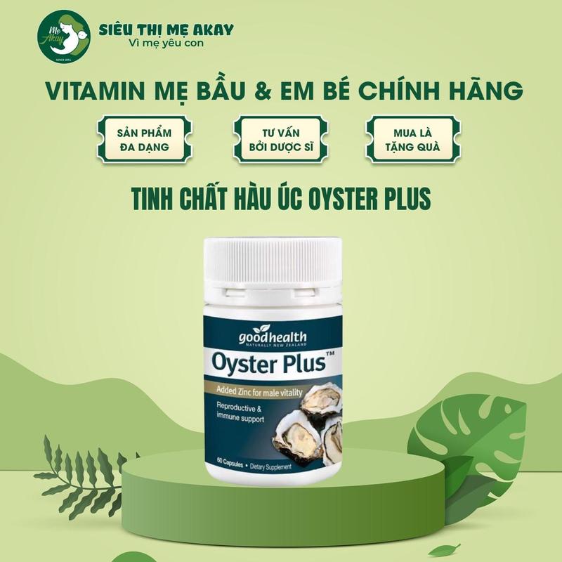 Tinh chất hàu úc OYSTER PLUS, bổ sung kẽm và dinh dưỡng, hỗ trợ sức khỏe nam giới