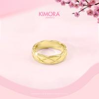 Gambar Kimora - Cincin Titanium Wanita Tara Cnt194 - GOLD SMALL 8 dari Kimora Jewelry Kota Denpasar 1 Tokopedia