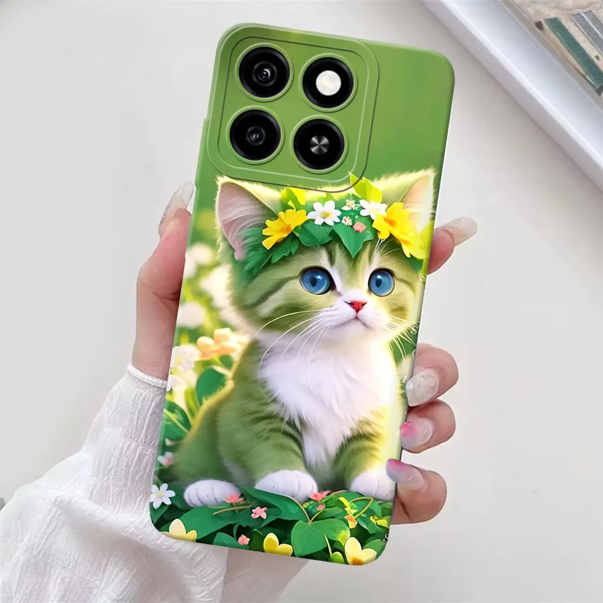 Case Compatible With ZTE Blade A55 A35 Motif Fashion softcase Procamera Macaron Silikon TPU kesing cassing Casing Hp