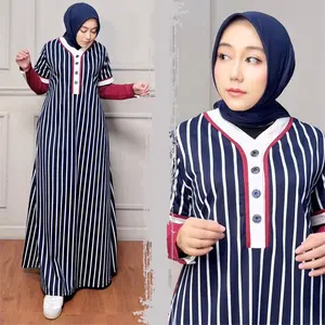 MOZHA SHAFURA. Cloth - Candy Sporty DRESS Bahan Candy Terry Halus Lembut Nyaman Gamis Sporty Branded Wanita Maxi Kancing Busui Wudhu Friendly Casual Sporty Muslim