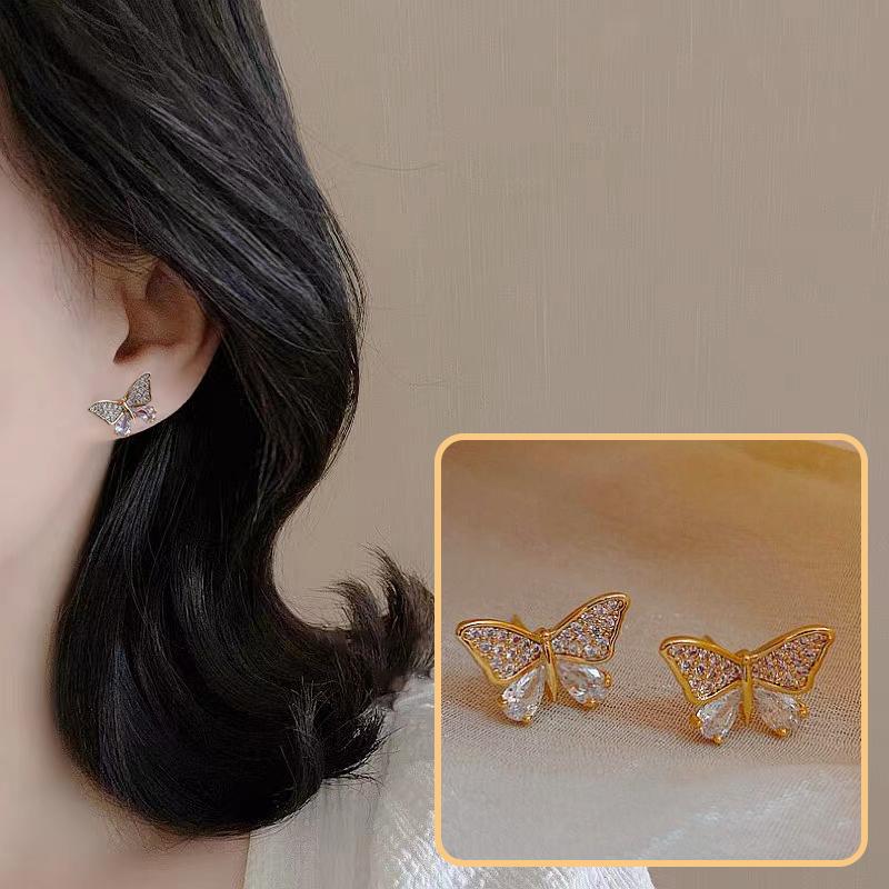 Bông Tai Khí Chất Thời Trang Cho Nữ, Bông Tai Đơn Giản Và Đa Năng 5