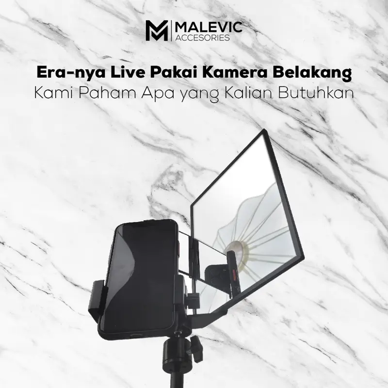 [MA] V1 MIRROR STAND / KACA BERDIRI LIVE / ALAT KACA UNTUK LIVE / ALAT VIRAL KACA LIVE / ALAT UNTUK LIVE/ ALAT CONTENT CREATOR/ AKSESORIS SELFIE 3
