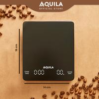 Gambar Aquila Digital Coffee Scale ES 100 Timbangan Biji Kopi Dengan Stopwatch Akurasi 0.1g Rechargeable Battery dari Aquila Living Kota Administrasi Jakarta Utara 4 Tokopedia
