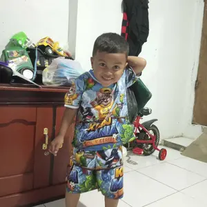 Dunia Anak - Stelan Jersey Anak Laki-laki Usia 1-10 Tahun Bahan DryFit Milano premium full printing sublim Kicau mania/ Stelan kaos angka Roblox Jersey / Stelan Jersey/ Stelan Angka Fashion