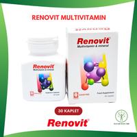 Gambar RENOVIT MULTIVITAMIN BOTOL 30 KAPLET 30 TABLET 30 TAB UNTUK KESEHATAN - Renovit dari Health and Wellness ID Kota Administrasi Jakarta Utara 2 Tokopedia