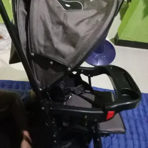 【Usia 0~6 thn】【Garansi 3 tahun】Nina Baby Stroller For Baby Foldable baby stroller  Pegangan dorong dua arah Baby stroller with cushion Handle Table can rotate #hamperslebaran #bingkisanlebaran #hampers