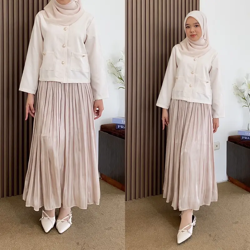 Aleka - (Tebus Murah) Claudia Skirt Casual Hari Raya (READY LANGSUNG KIRIM) 3