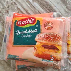 Prochiz Quick Melt Slice 85 gr isi 5 slice keju lembaran cheedar