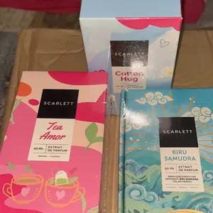 SCARLETT (Exclusive Bundle!) Eau De Parfum & Extrait De Parfum 30ml Wangi Tahan Lama - Unisex - Wangi Mewah