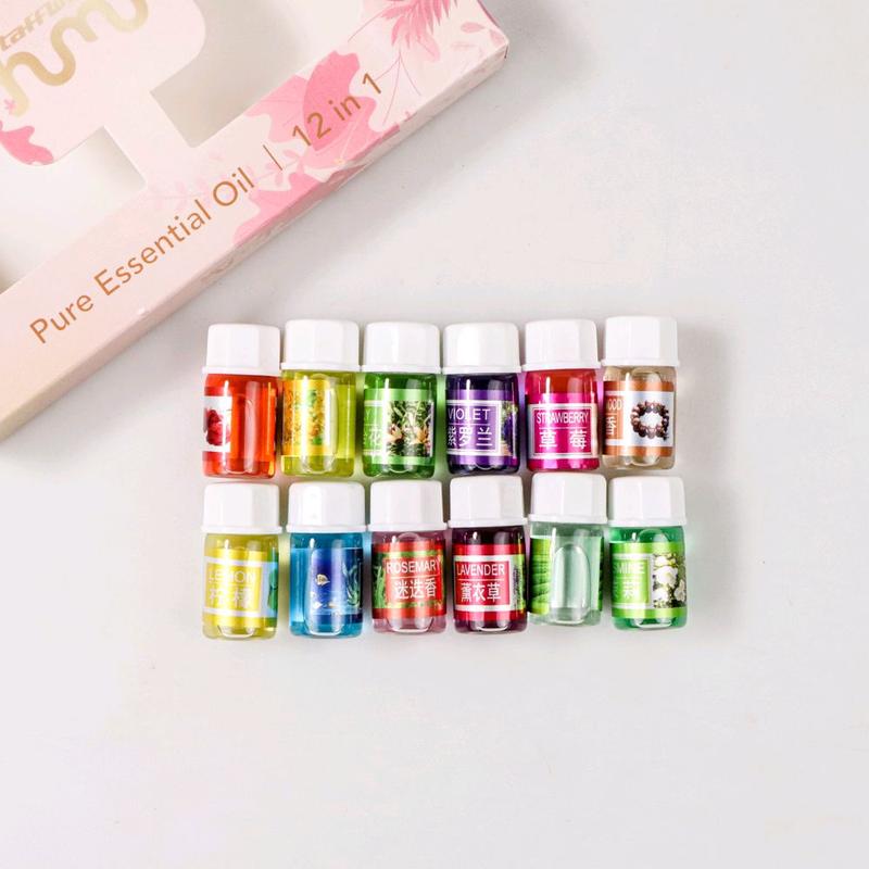 Taffware HUMI Aroma Essential Oil Aromatherapy 12 in 1 3ml - D23860 - No Color Diffuser 1
