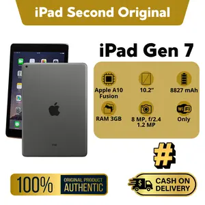 #[SECOND] iPad Gen 7 Apple Original Bekas | Bergaransi | Siap Kirim | Bisa COD | Termurah | Versi Full Update IOS 18 | Kerja | Game | Peforma Tertinggi